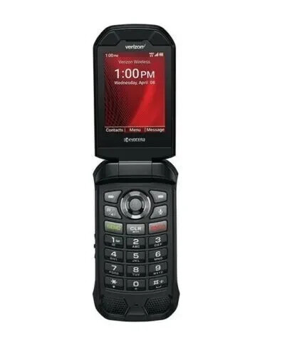 Kyocera DuraXV Extreme No Camera (E4810NC) Black 16gb Verizon Lock, Kosher Phone