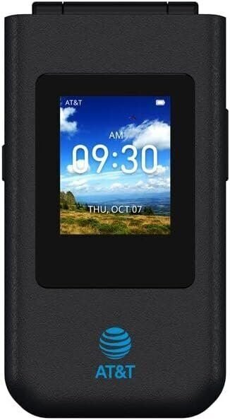 AT&T Cingular Flex 4G LTE Flip Phone ATTEA211101, 4GB, Charcoal, Carrier…