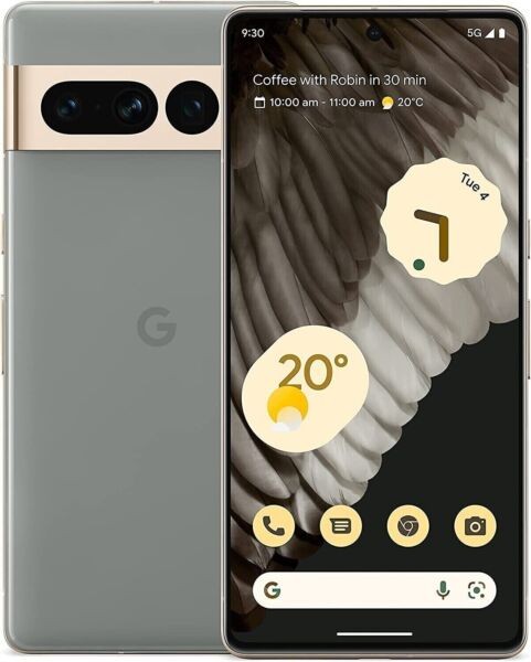 Google Pixel 7 Pro GE2AE Unlocked 256GB Hazel C Heavy Burn