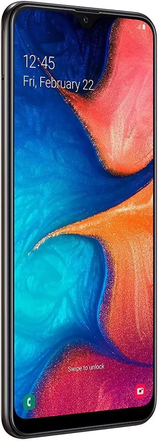 Samsung Galaxy A20 SM-A205U 32GB Factory Unlocked Black Brand New Sealed