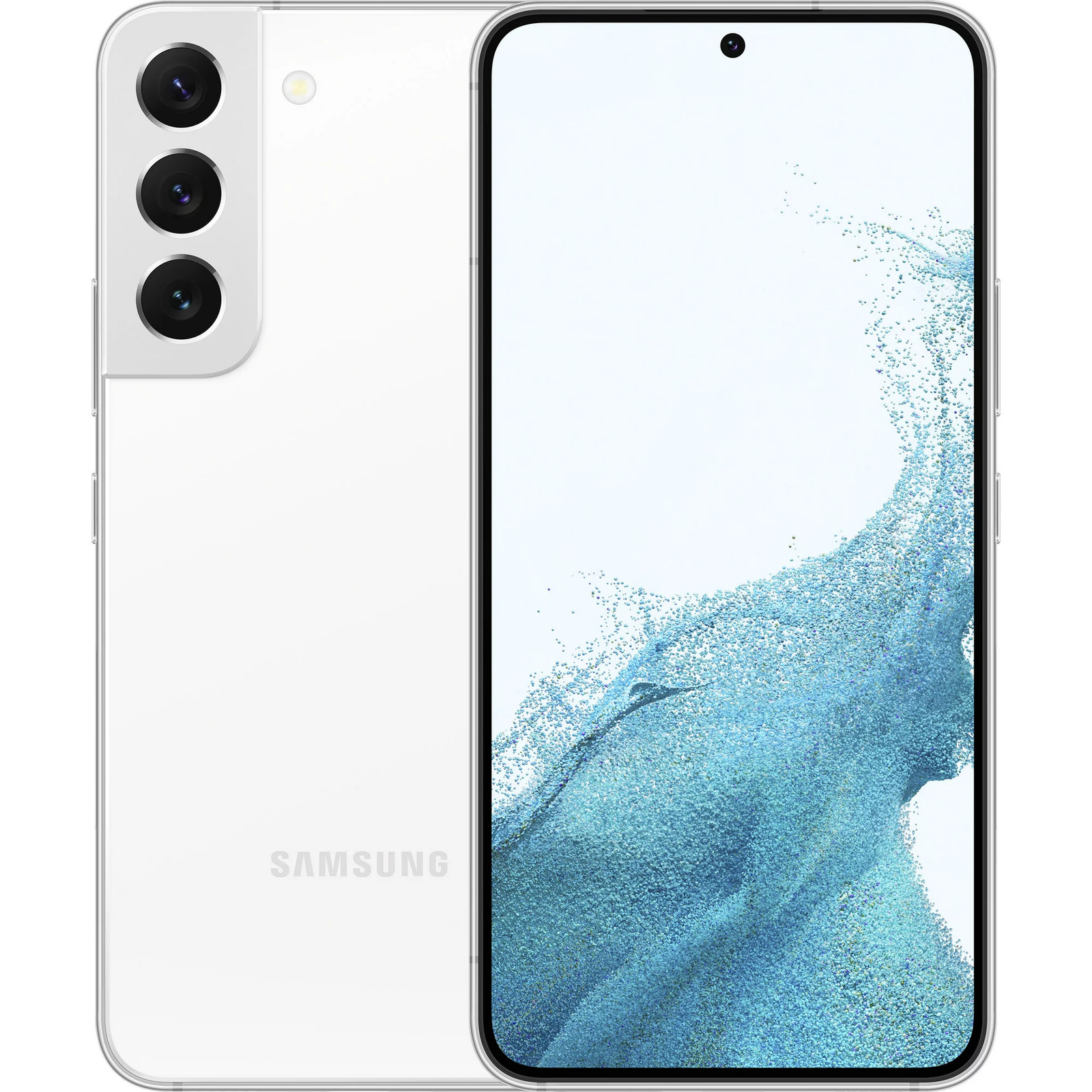 Samsung Galaxy S22+ SM-S906U Unlocked 128GB Phantom White A Heavy Burn