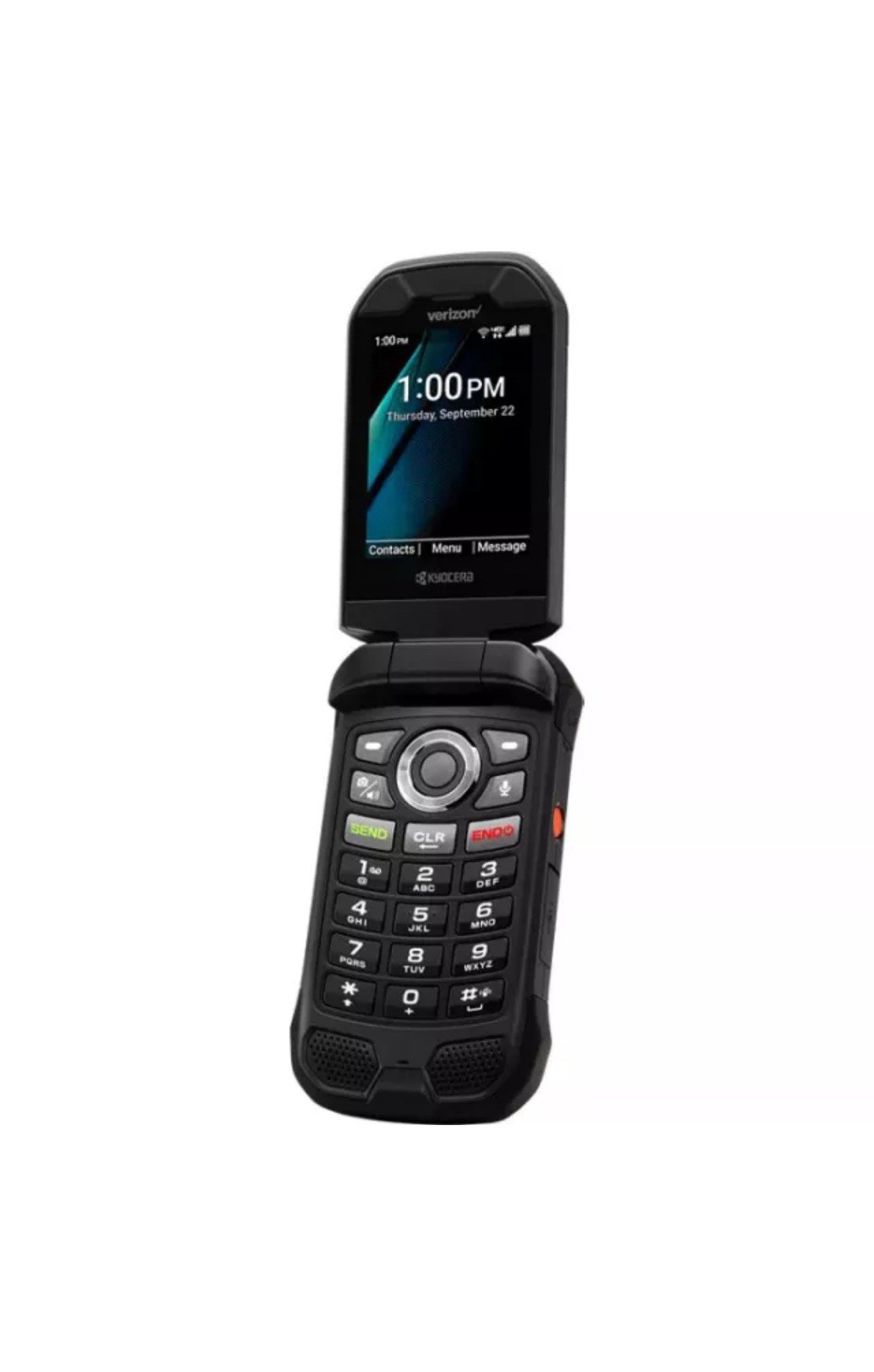Kyocera DuraXV Extreme+ E4811 Rugged 4G LTE Flip Cell Phone Verizon + CAMERA