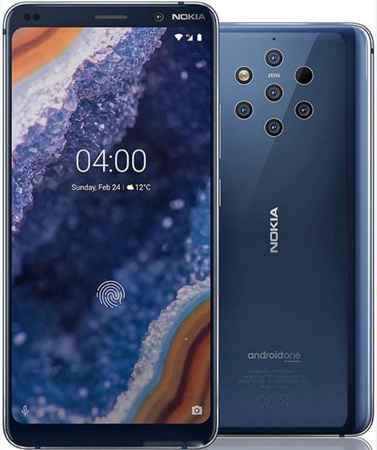 Nokia 9 PureView Original 6GB/128GB ROM Single/Dual SIM 12MP 5.99″ Mobile Phone