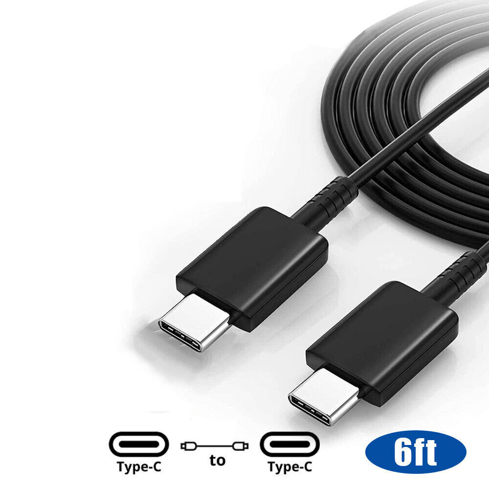 6FT Cable& ⚡45W Fast Charging Type C Wall Charger For Samsung Galaxy S22 S21 S23