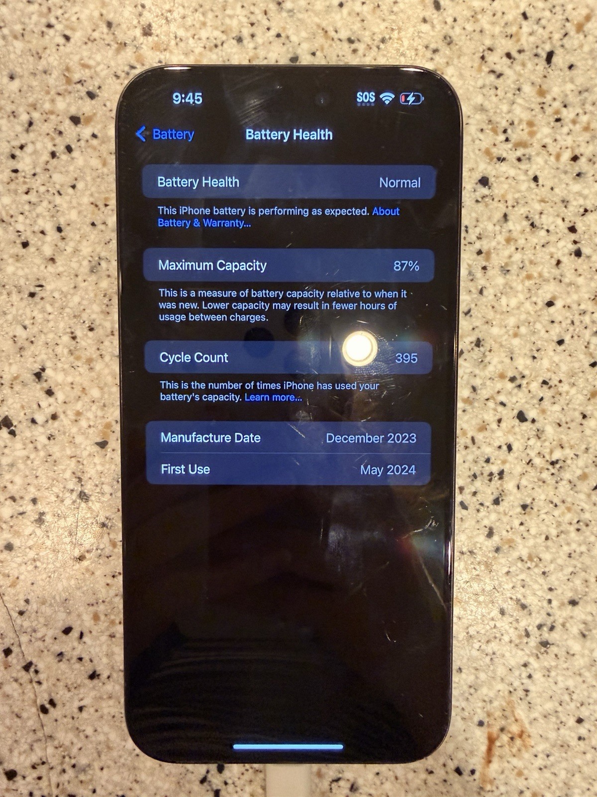 Apple iPhone 15 Pro Max – 256 GB – Black Titanium (locked t-mobile)