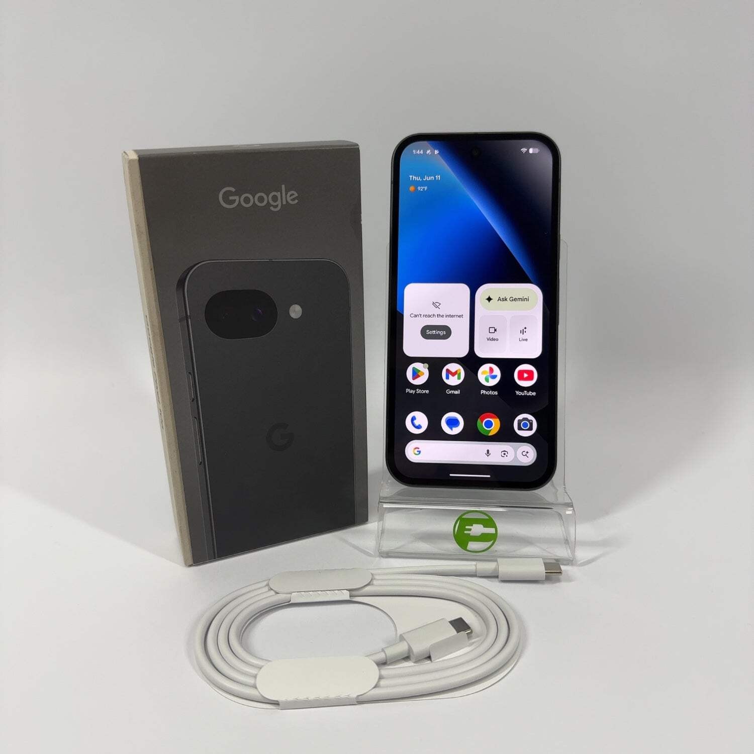 T-Mobile Google Pixel 10a 128GB Obsidian GA10052-US NO SIM TRAY