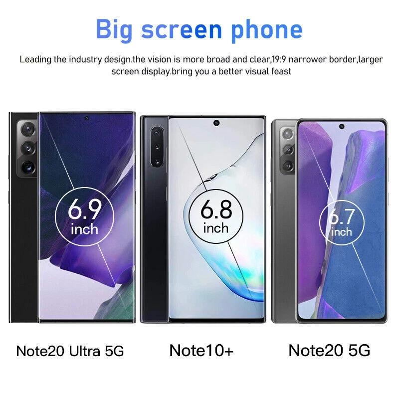 New Samsung Galaxy Note 20 Ultra 5G/Note 10+ Plus/512GB/256GB FACTORY UNLOCKED