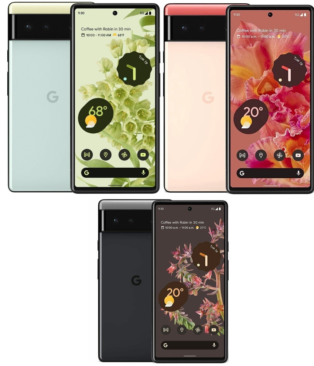 Google Pixel 6 5G Android Phone Unlocked Smartphone 128GB – Grade B+