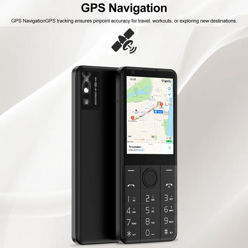 Unlocked DOOV R77 PRO Thin Android 14 Smartphone Dual SIM Phone Keyboard Mobile