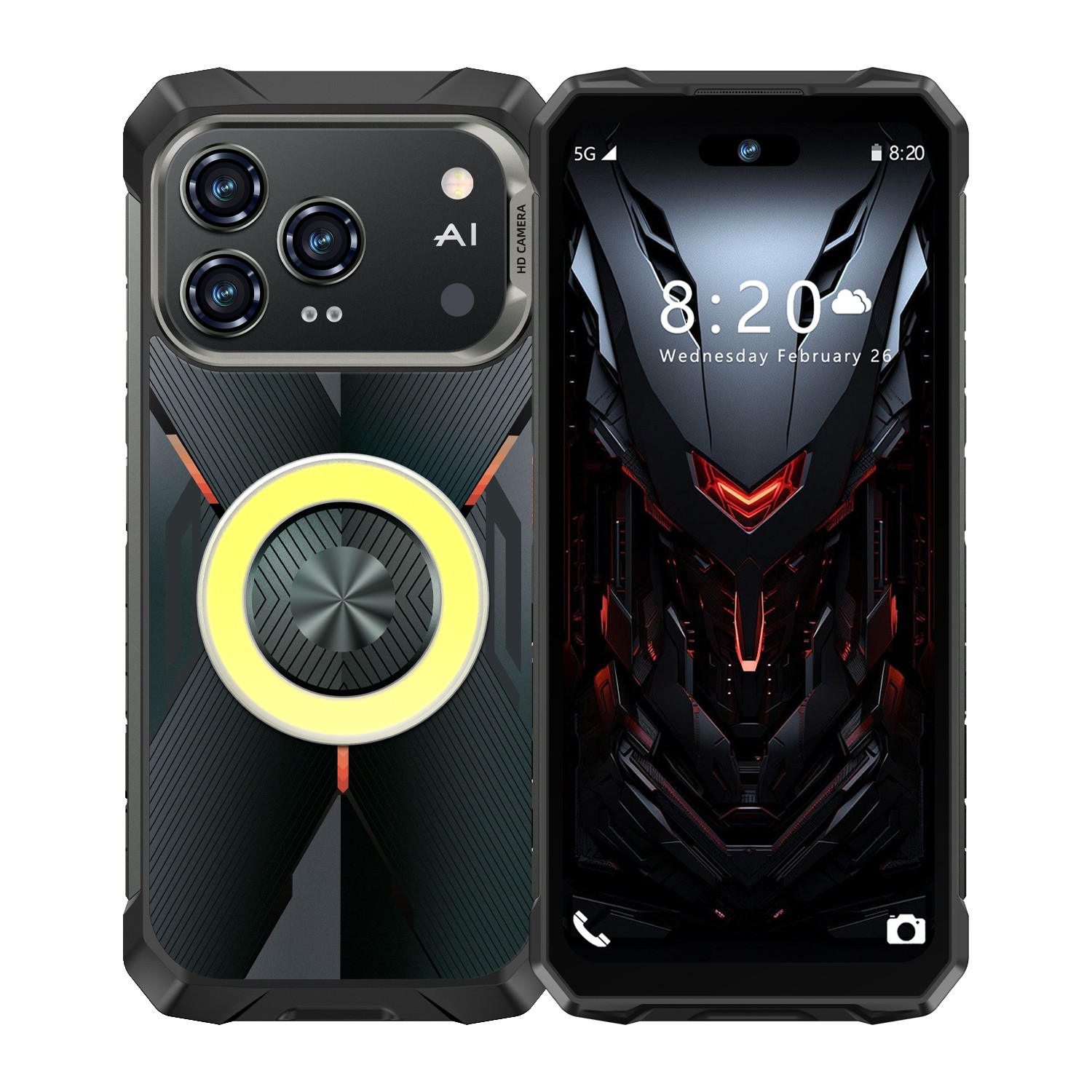 R17 Pro MAX 512G 5G Rugged Smartphone Unlocked Cell Phone 11000mAh Mobile