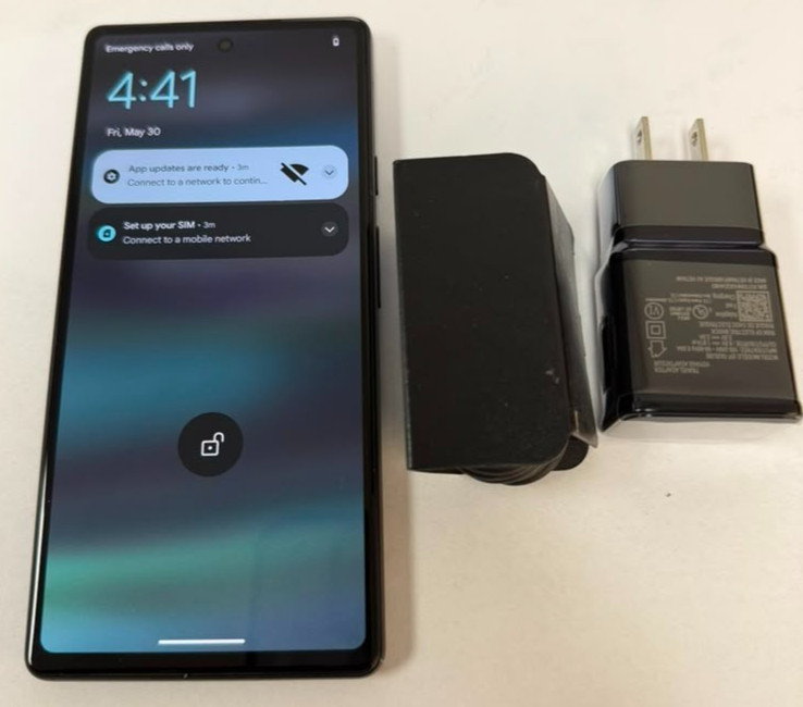 Google Pixel 6a GX7AS 128GB Sage Factory Unlocked Excellent Condition