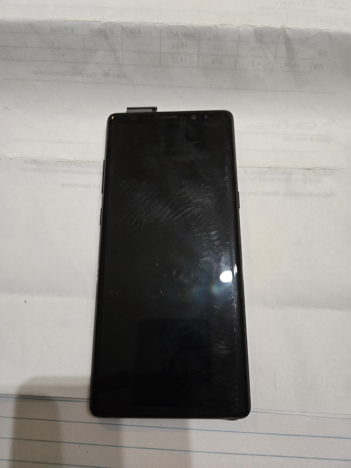 Samsung Galaxy Note 8 128GB 6GB RAM Black 6.3in Unlocked Android