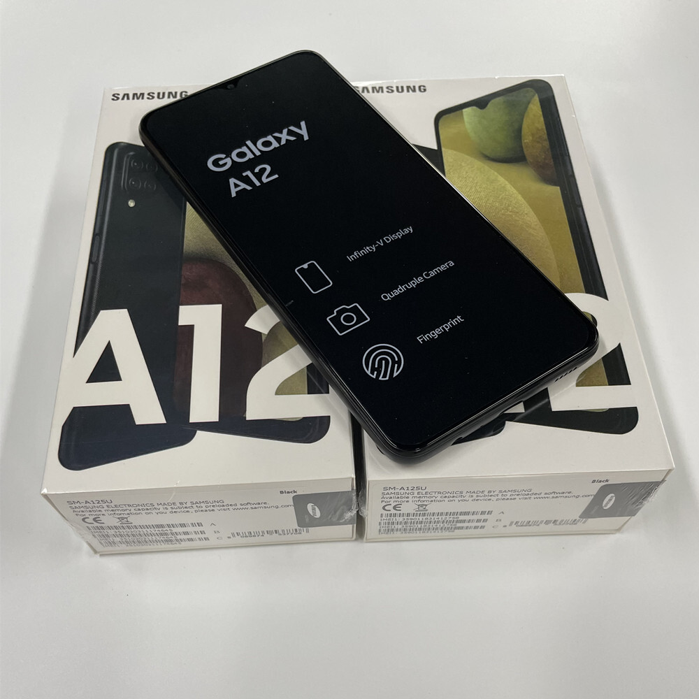 Samsung Galaxy A12 Dual SIM 64GB 6.5″ Fingerprint NFC 4G LTE Android Unlocked