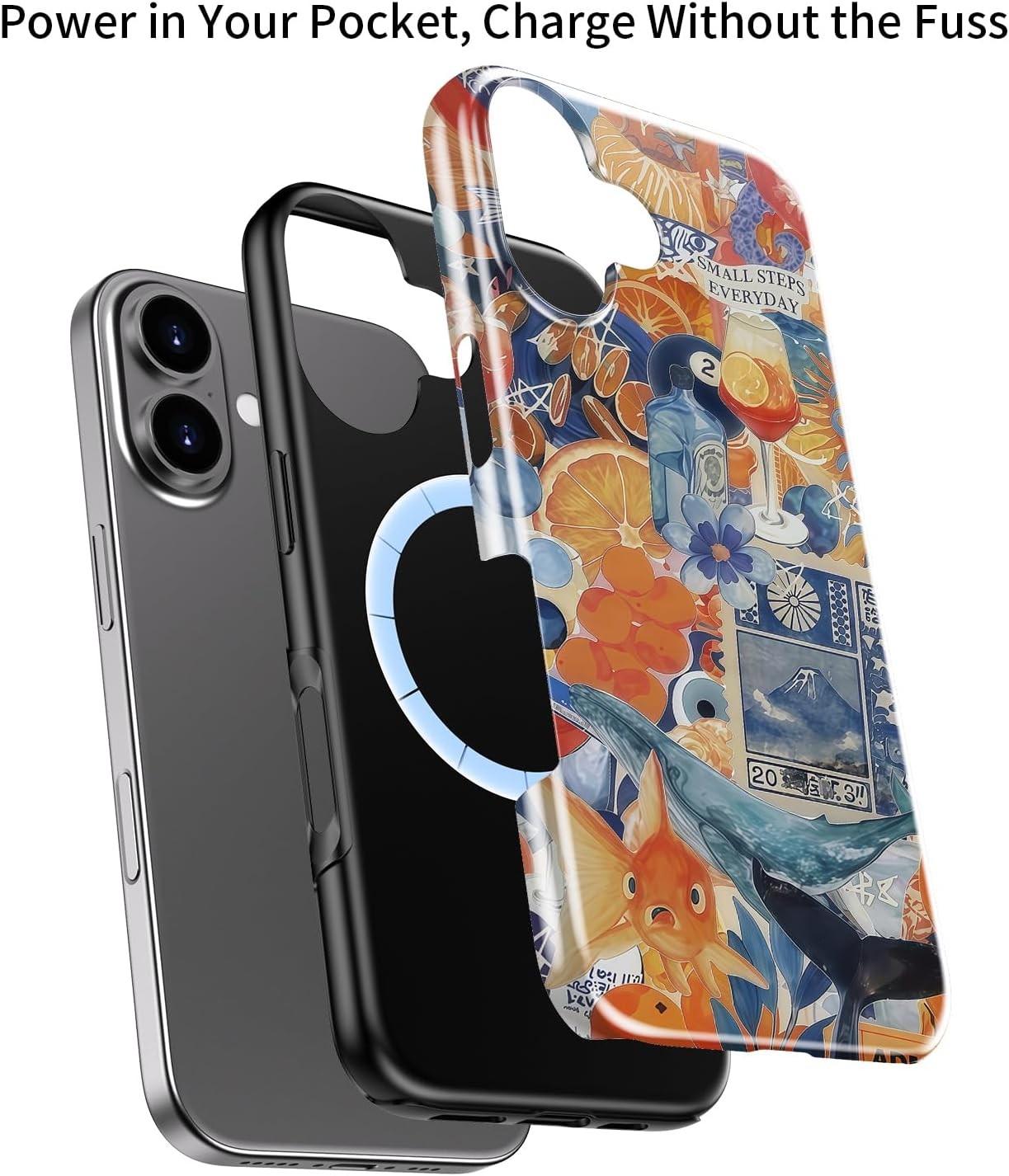 iPhone 16 Case – Wireless Charging Compatible – Dual-Layer Hard Shell & Silicone