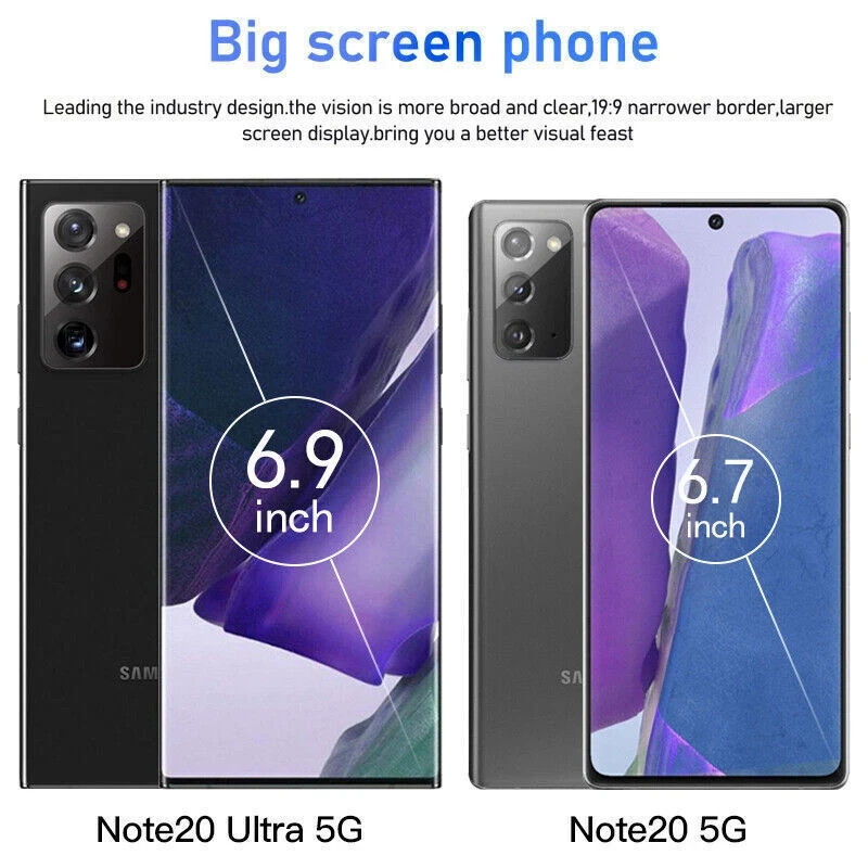 New Samsung Galaxy Note 20 Ultra 5G/Note 10+ Plus/512GB/256GB FACTORY UNLOCKED