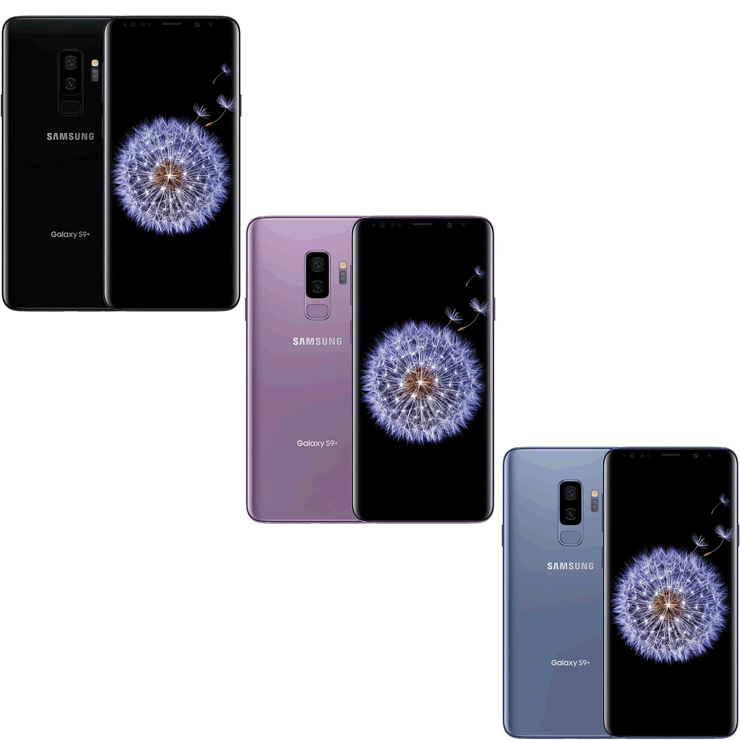 Samsung Galaxy S9+ Plus G965U G965 Fully Unlocked Android (Any Carrier) 6.2″