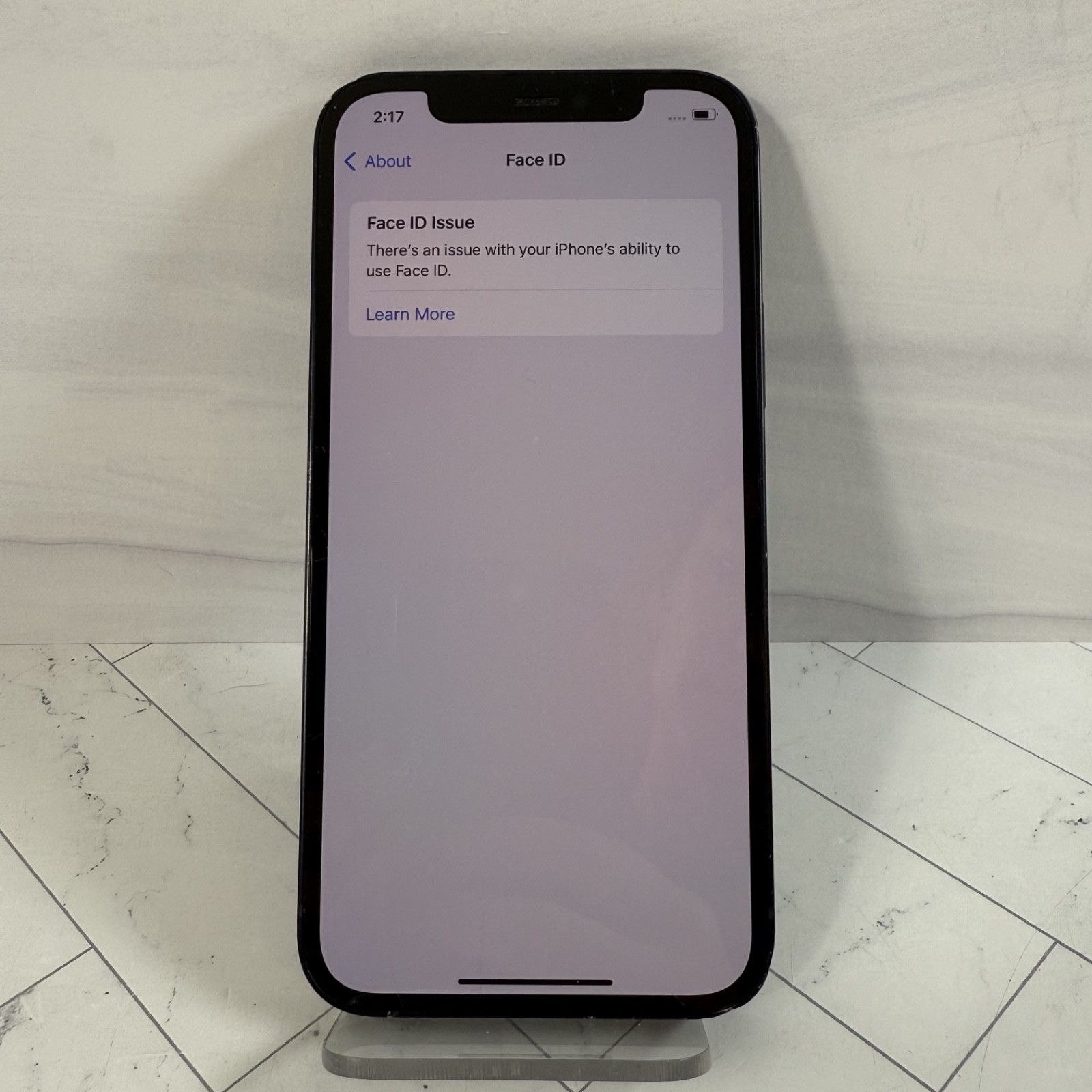 Apple iPhone 12 64GB Black A2172 Xfinity Bad Face ID #A91