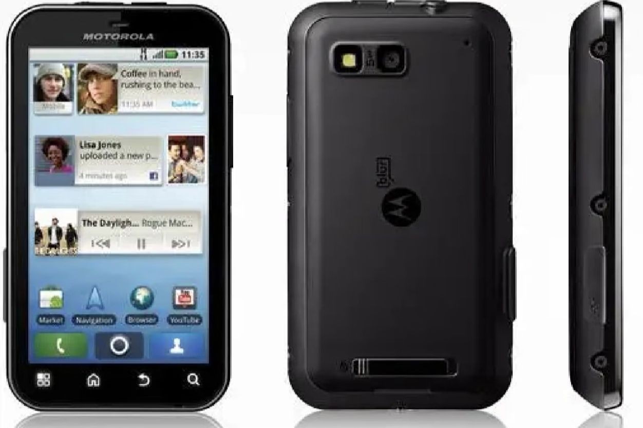 Motorola MOTO MB525 512 MB Unlocked Android TI OMAP 3610 1500mAh