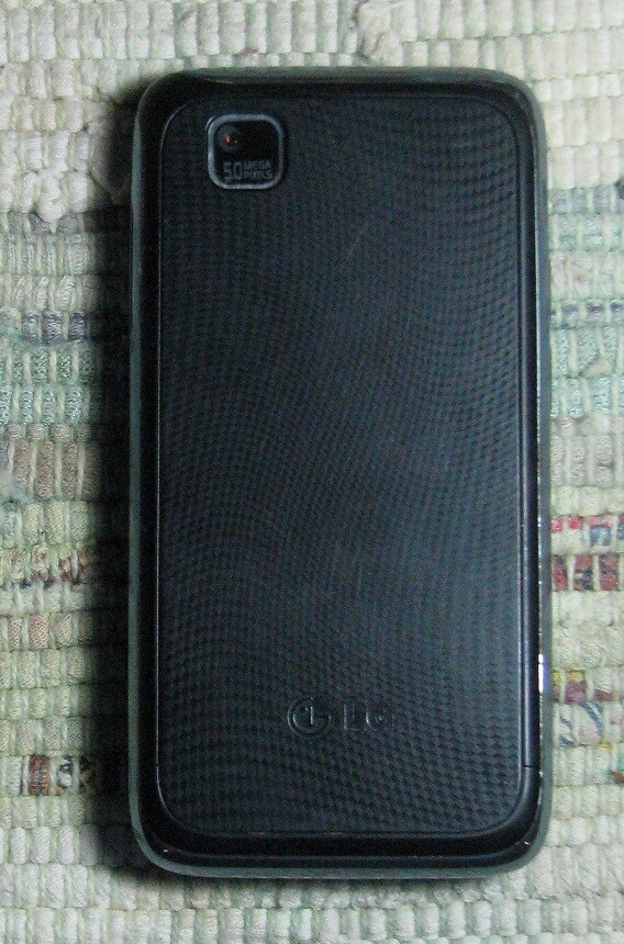 LG LGE-GM730 S-Class Touchscreen Mobile Cell Phone 5.0 MP Camera 8GB 2009 AS IS