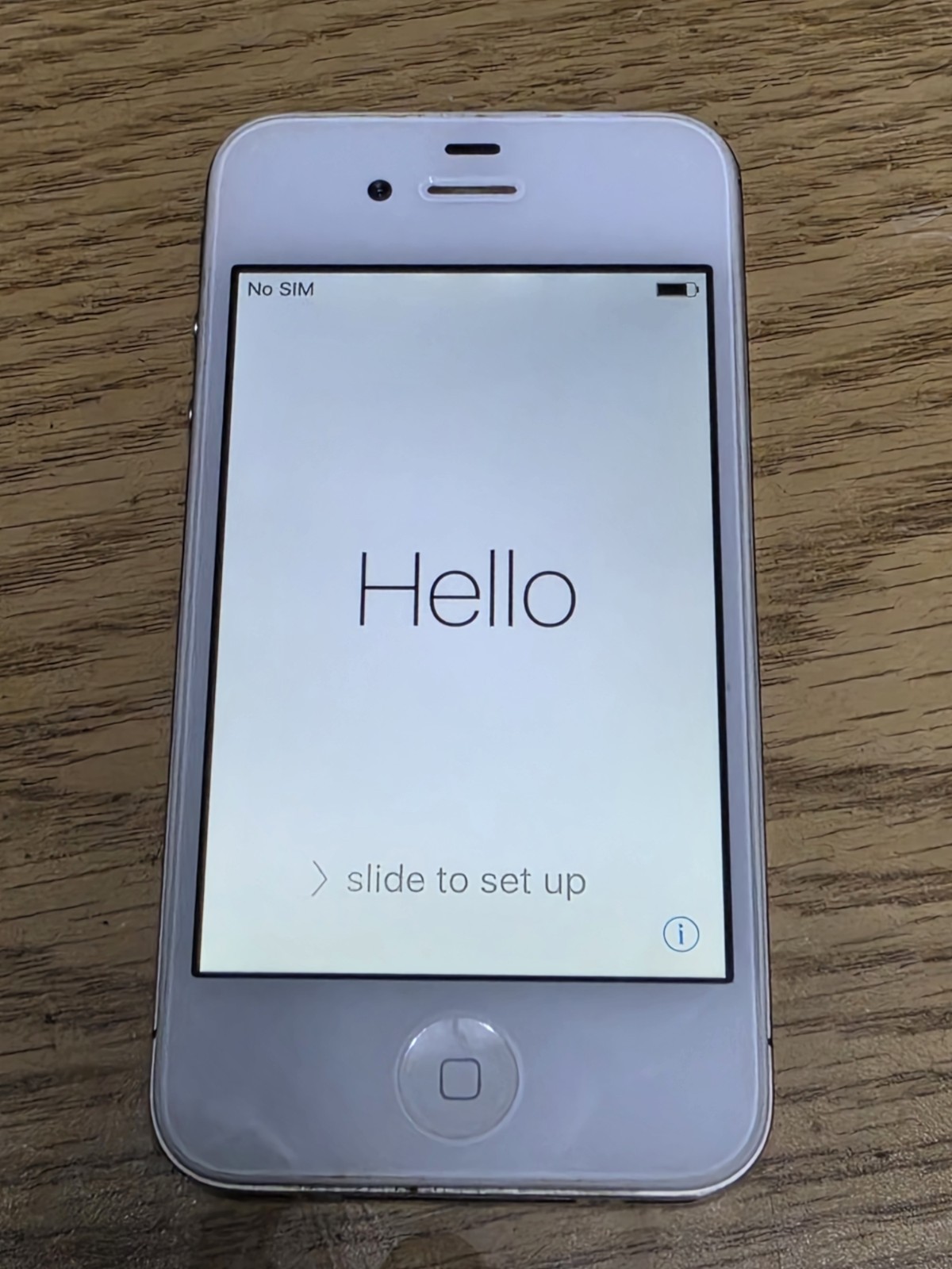 Apple iPhone 4S 16GB Model A1387 WHITE FOR PARTS