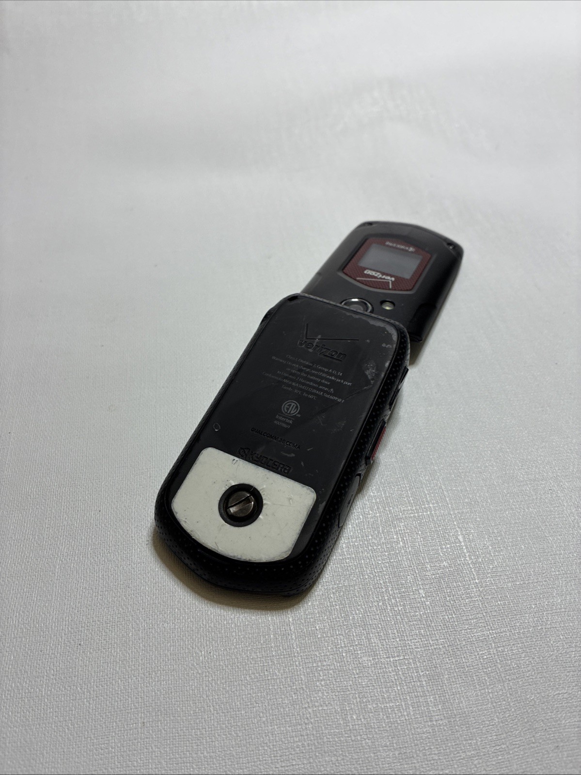 Kyocera DuraXV + / Dura XV Plus E4520PTT – Black ( Verizon ) Cellular Flip Phone
