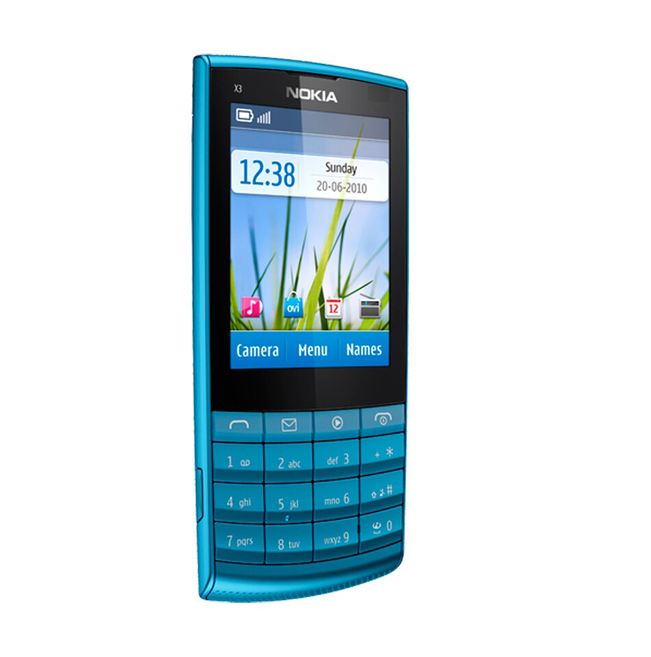 Original Nokia X3-02 TouchScreen WIFI MP3 5.0MP 3G FM Mobile Phone GSM Unlocked