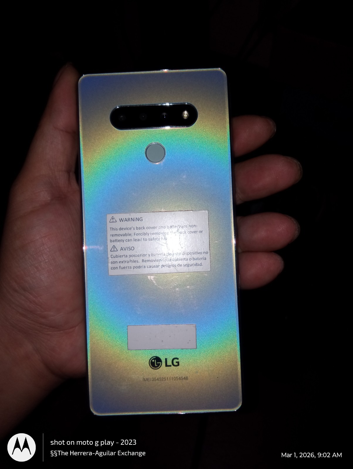 LG Stylo 6 Android Smartphone with pen