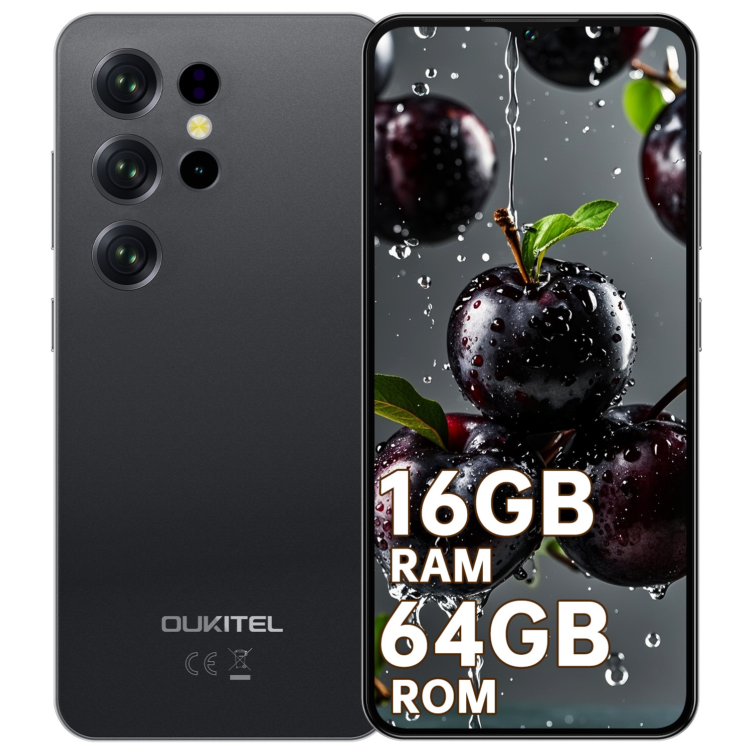 OUKITEL C2 Cell Phone 5000mAh 16GB+64GB/128GB Smartphone 6.52″ 2-year warranty