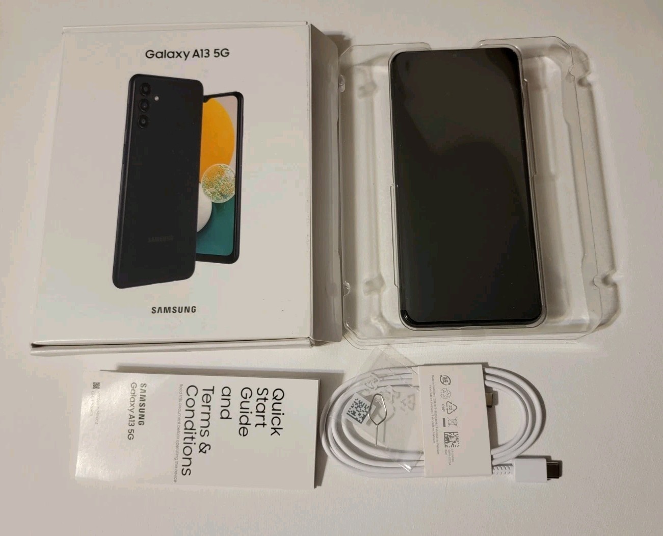 Samsung Galaxy A13 5G SM-A136U – 64GB – Black Boost Mobile Open Box