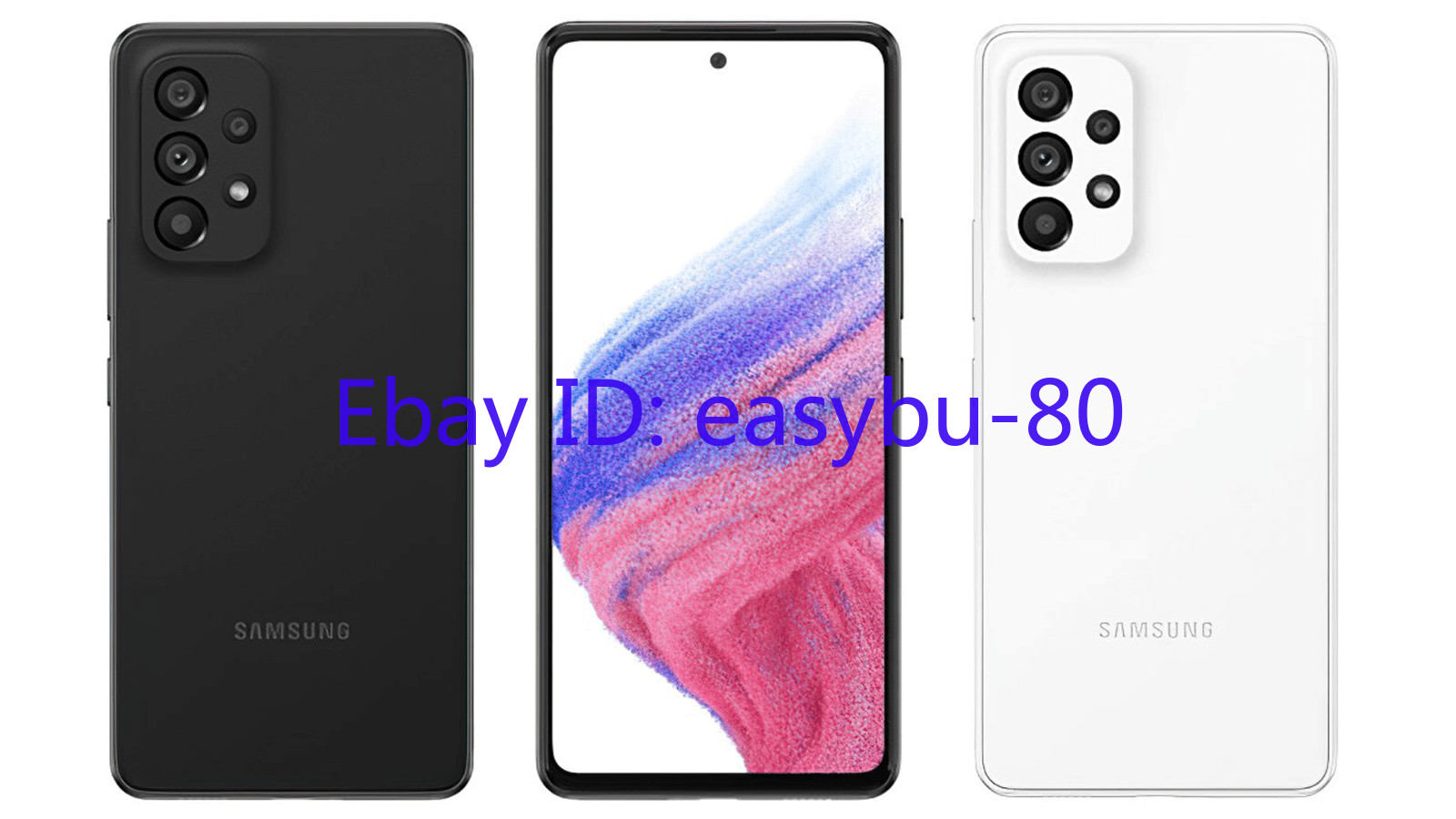 Unlocked Samsung Galaxy A53 5G SM-A536U 128GB+6GB 64MP New Sealed Multicolor