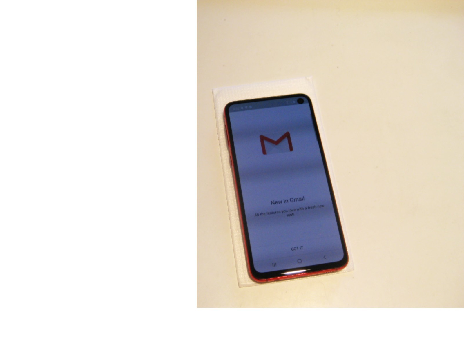 “Mint” 128gb Red Verizon Samsung S10e G970U