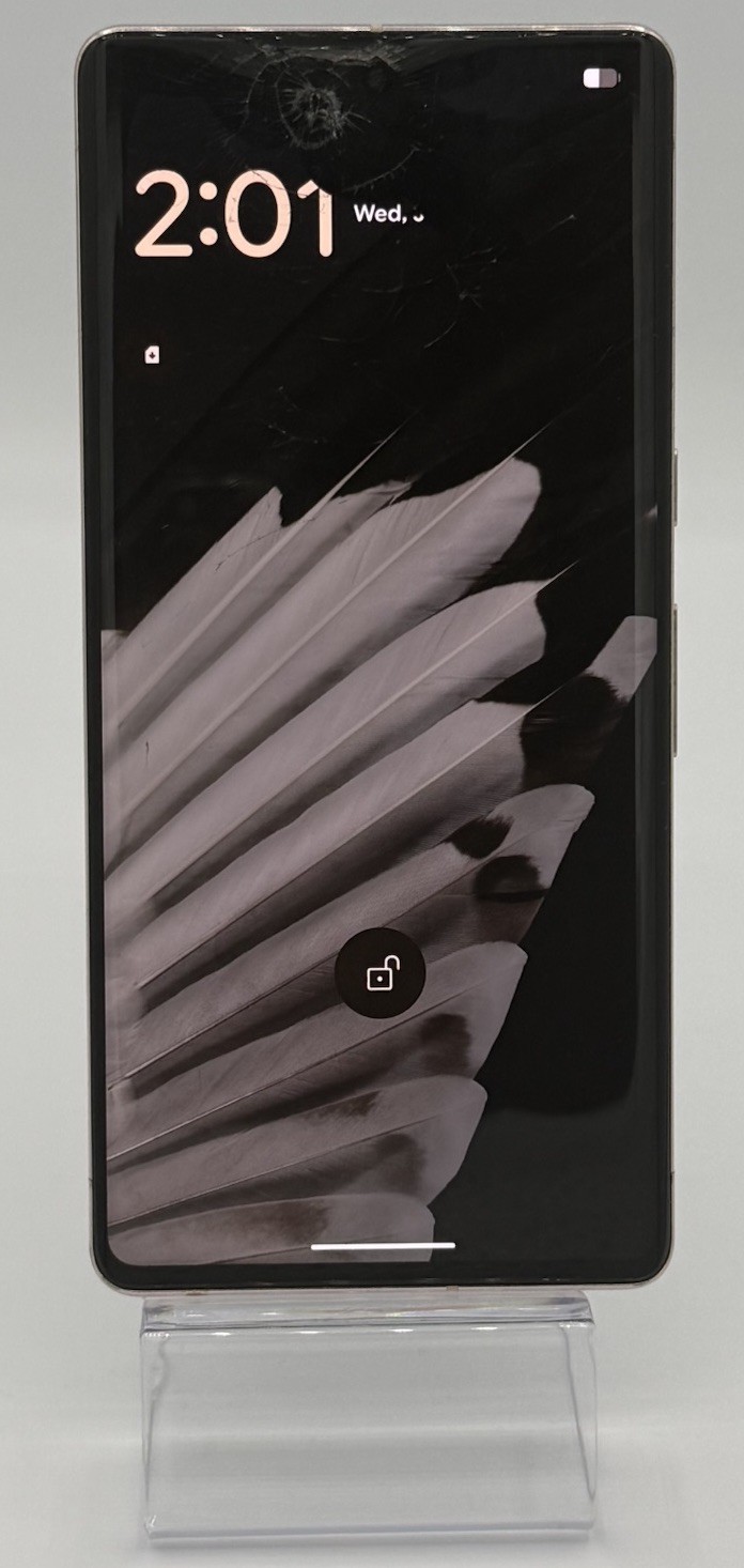 Google Pixel 7 Pro 128GB Hazel Unlocked Cracked Front & Back Screen GE2AE