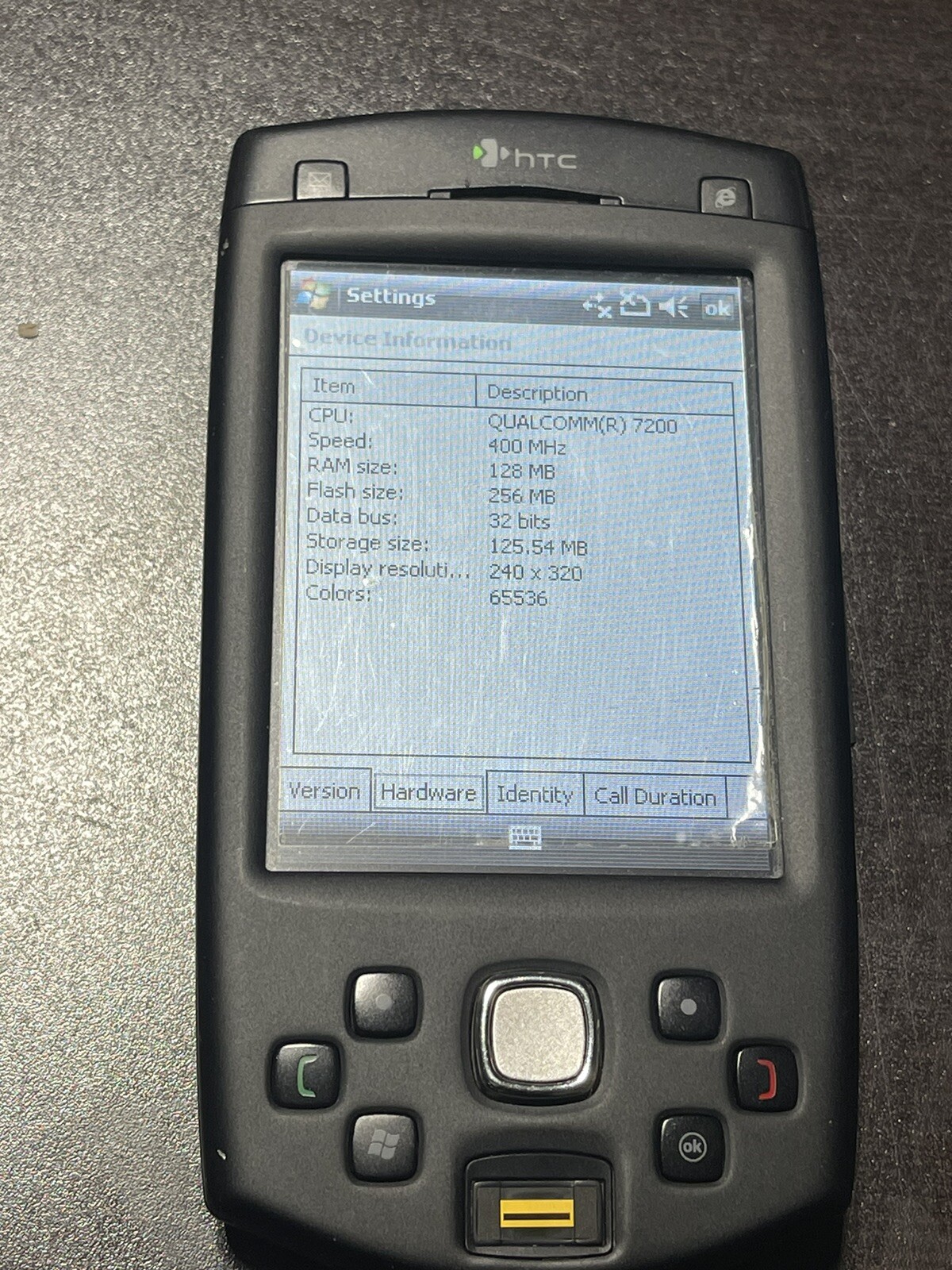 HTC P6500 WINDOWS POCKET PC – BLACK 128MB – RARE (USED)