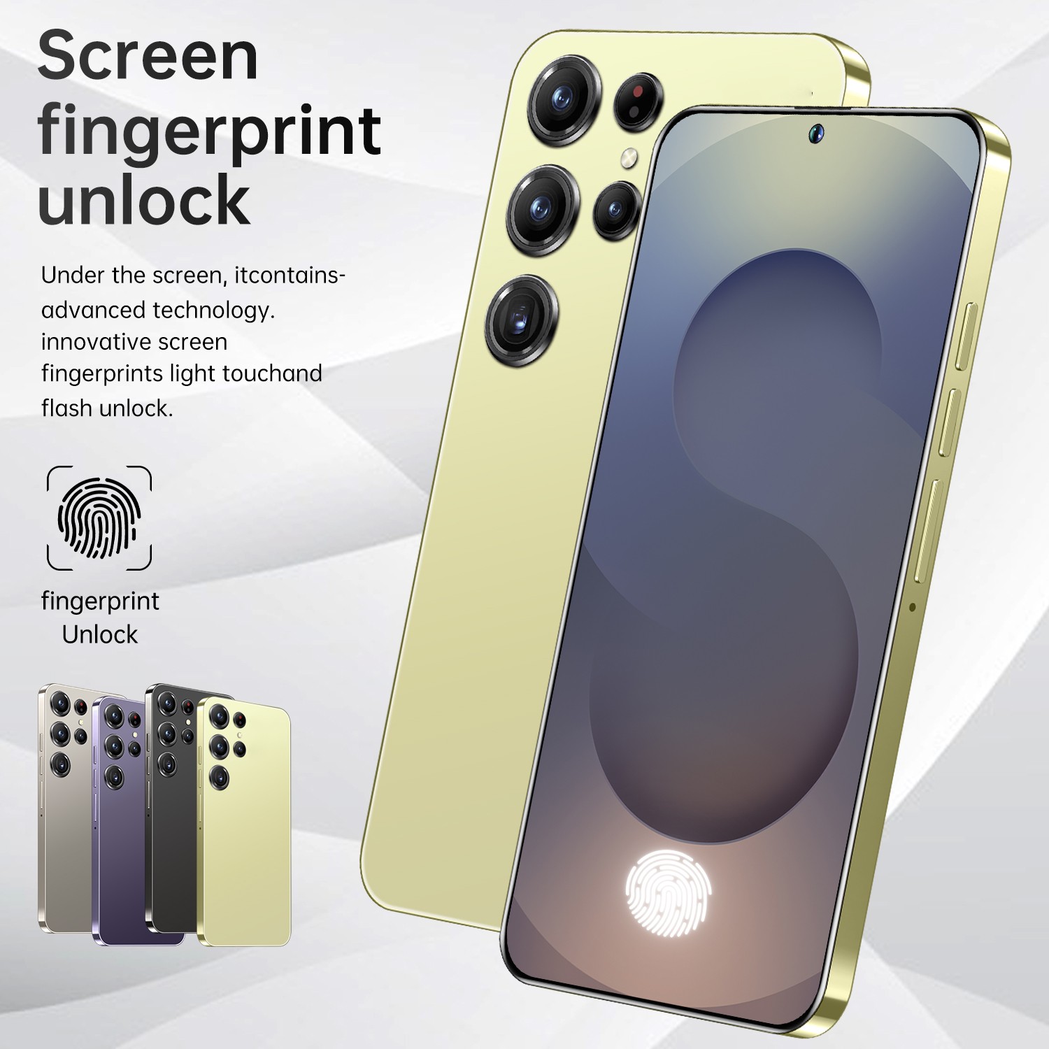5G Unlocked Cell Phone 128GB Android Smartphone G25 Ultra Dual SIM Cheap Mobile