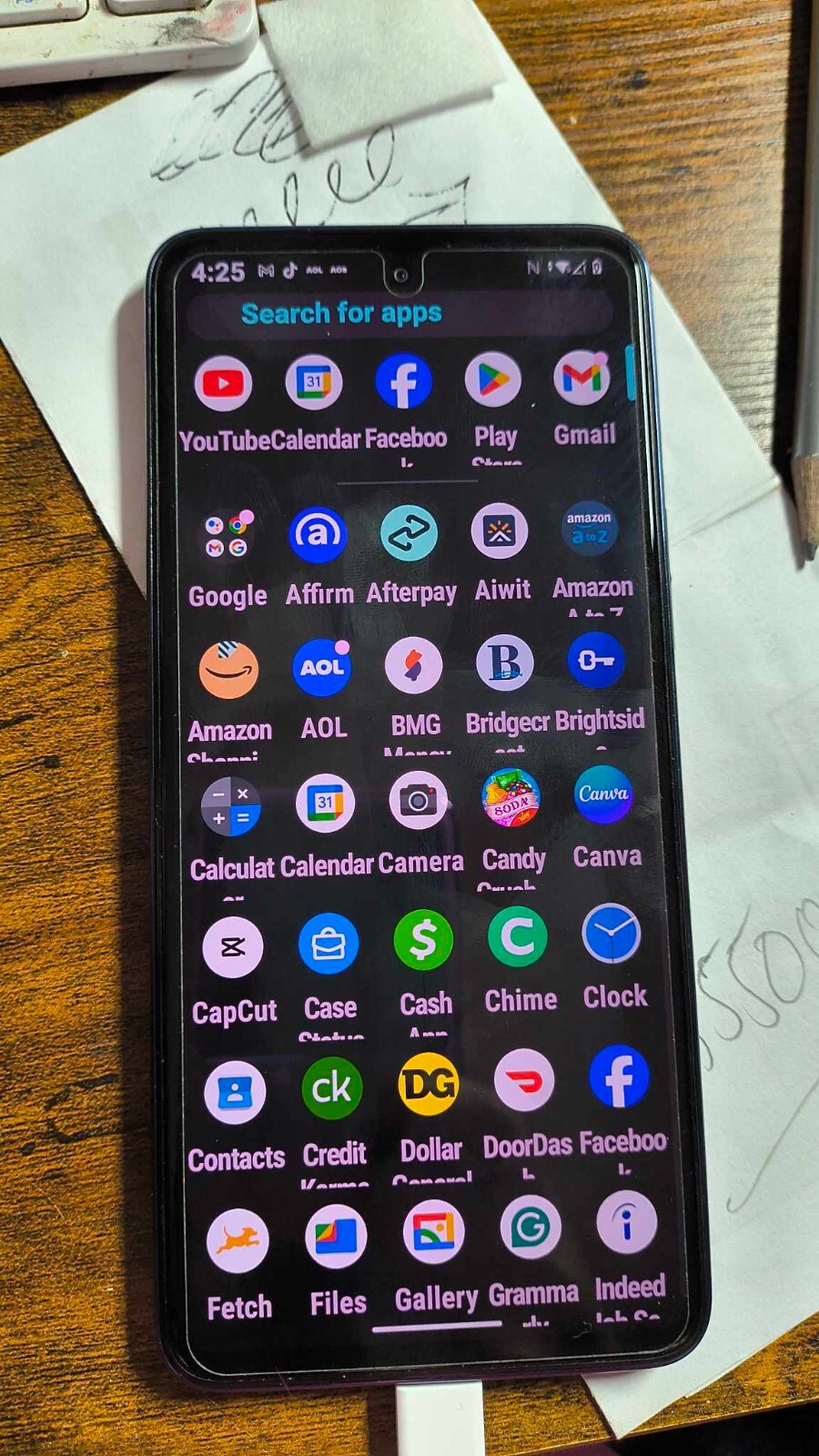 TikTok downloaded & active! T-Mobile Revvl 7 pro 5g phone