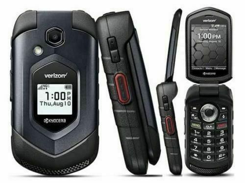 Kyocera DuraXV E4610 Verizon Unlocked 4G LTE 16gb Rugged PTT Flip Phone Grade A