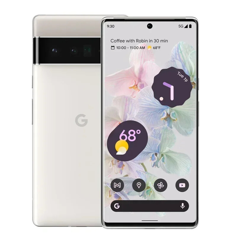 Google Pixel 6 Pro 5G 12GB RAM 128GB ROM 6.7in Google Tensor 50MP 5003mAh