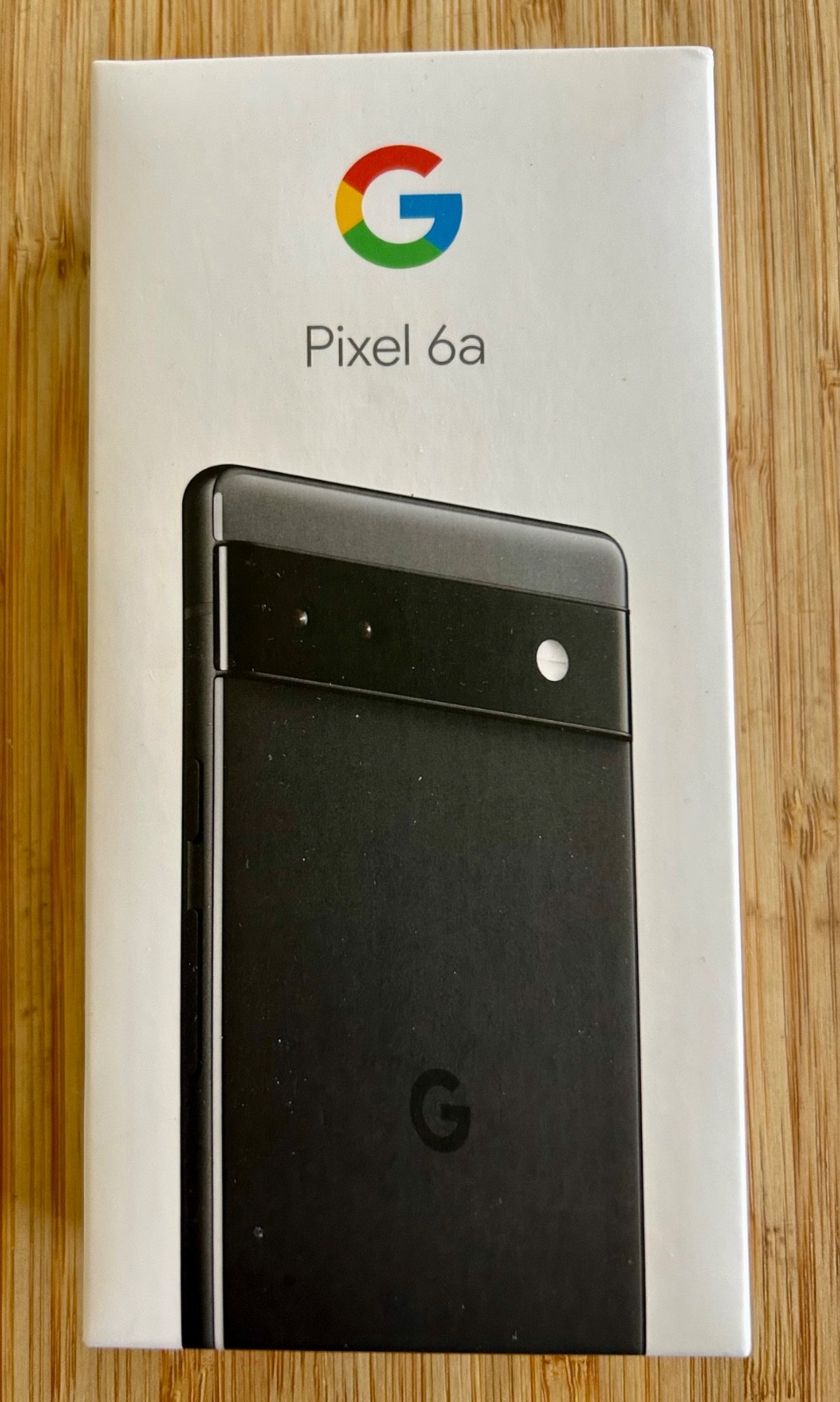 Google Pixel 6a – 128GB – Charcoal (T-Mobile locked) – Unused in Original Box