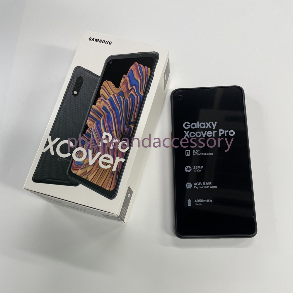 Samsung Galaxy Xcover Pro SM-G715U1 6.3″ Black Unlocked(Any Carrier)- New Sealed
