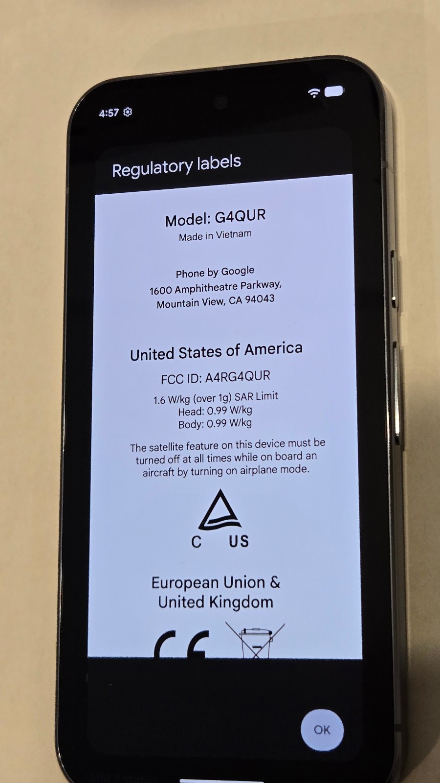 Google Pixel 10 Pro – 256GB – (Moonstone) Unlocked with our warranty