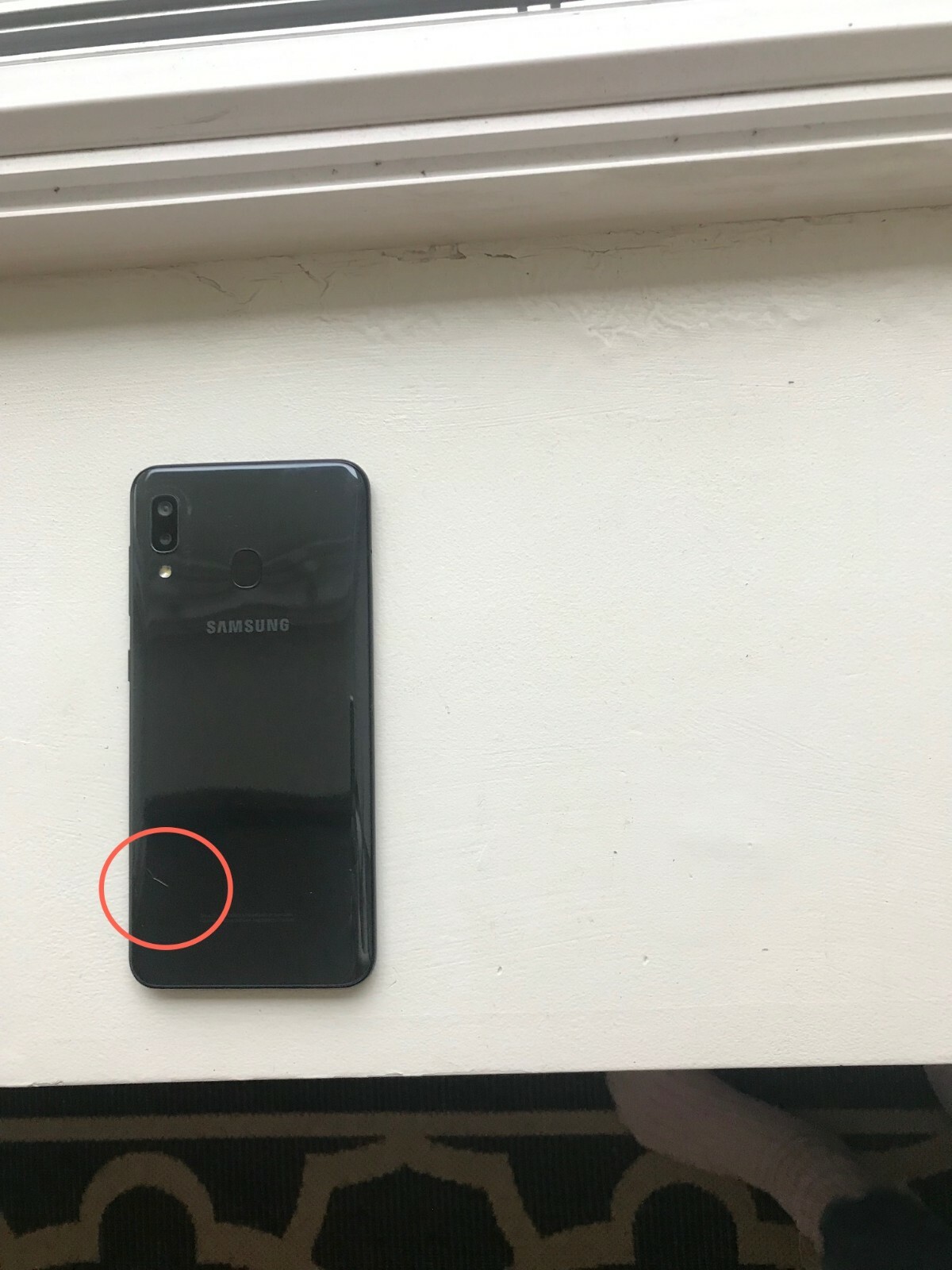 Samsung Galaxy A20 SM-A205U – 32 GB – Black (Unlocked) (Single SIM)