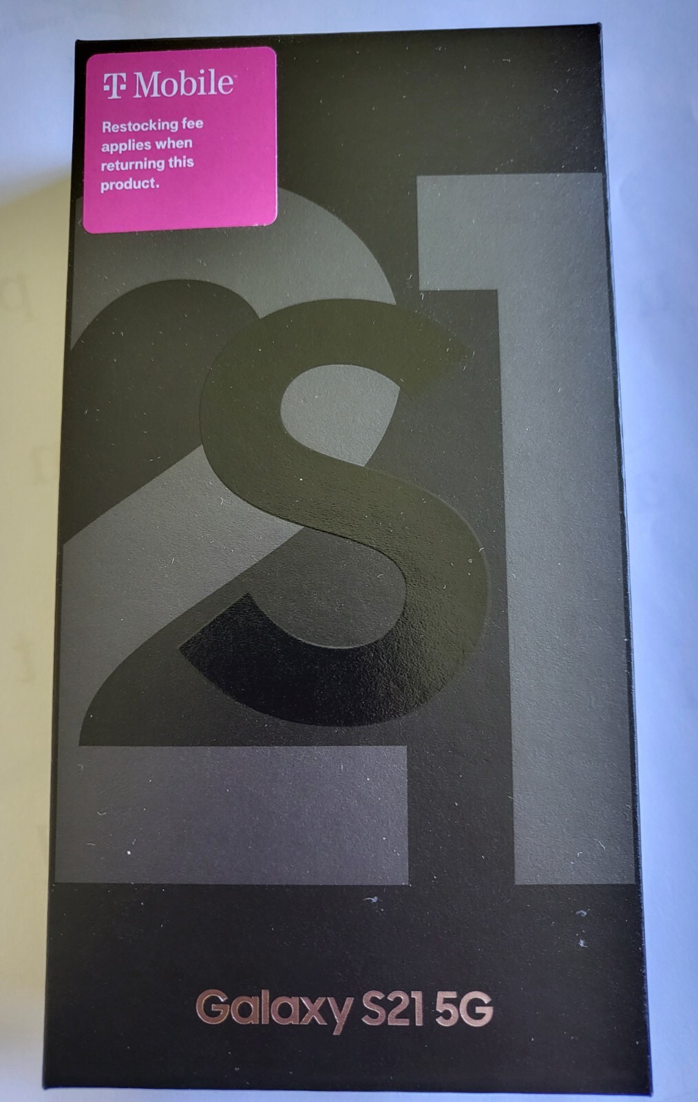Samsung Galaxy S21 5G SM- 128GB – Phantom Gray (Unlocked)