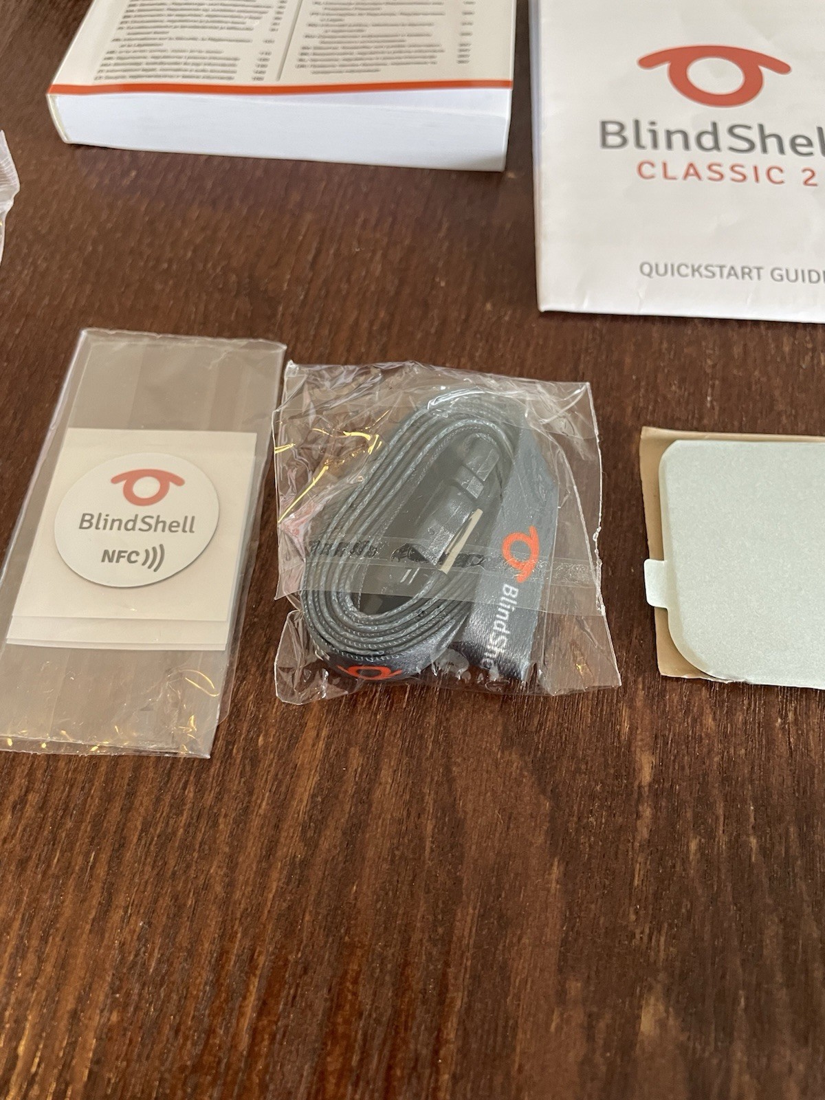 Blindshell Classic 2 (red) In Box Fair Condition Locked To T-mobile For Parts