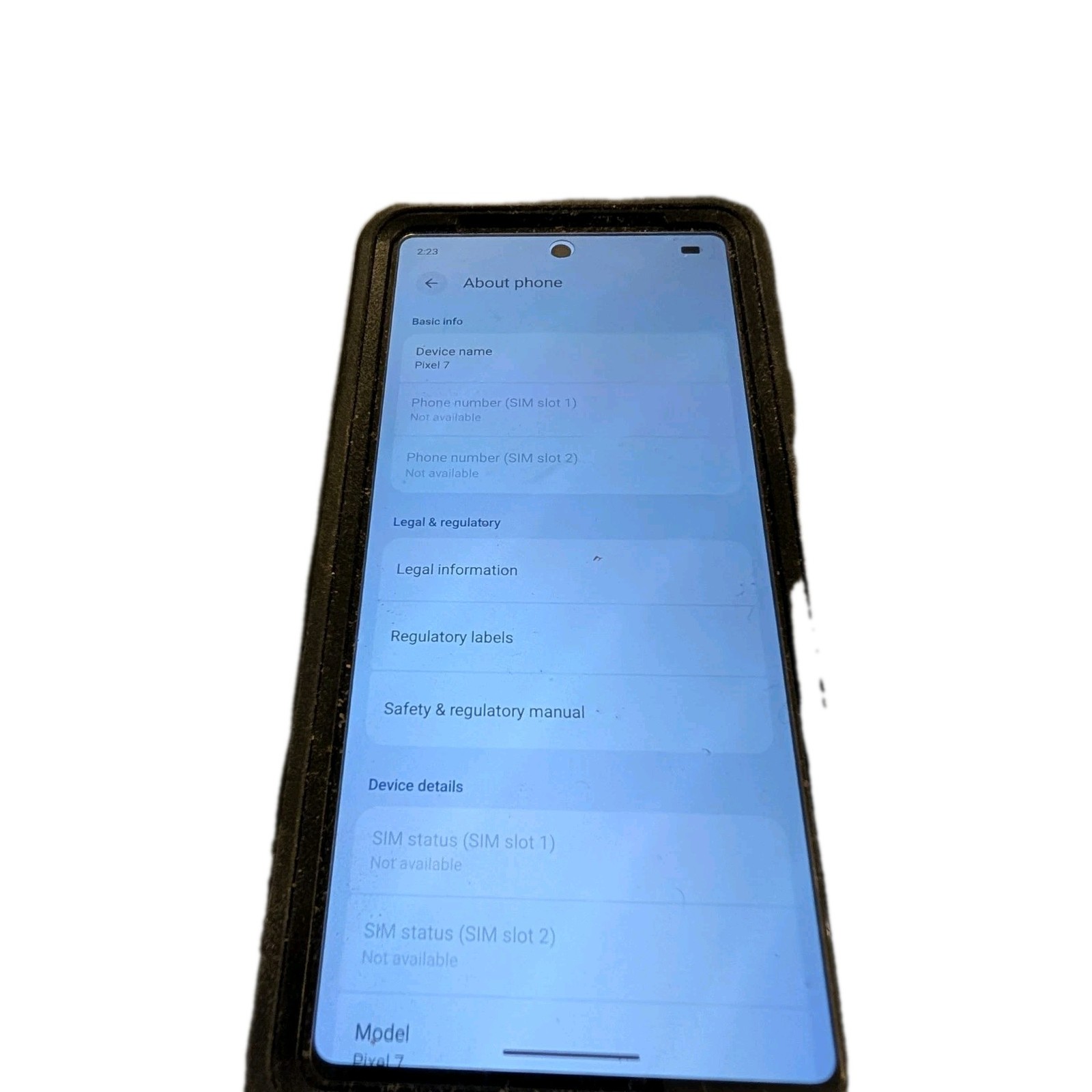 Google Pixel 7 256GB GrapheneOS DeGoogled Smartphone 8GB RAM GVU6C Privacy Phone