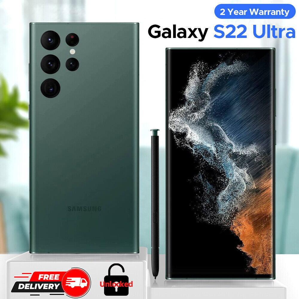 🤩 New Samsung Galaxy S23 Ultra SM-S918U S22 Ultra SM-S908U FACTORY UNLOCKED 🤩