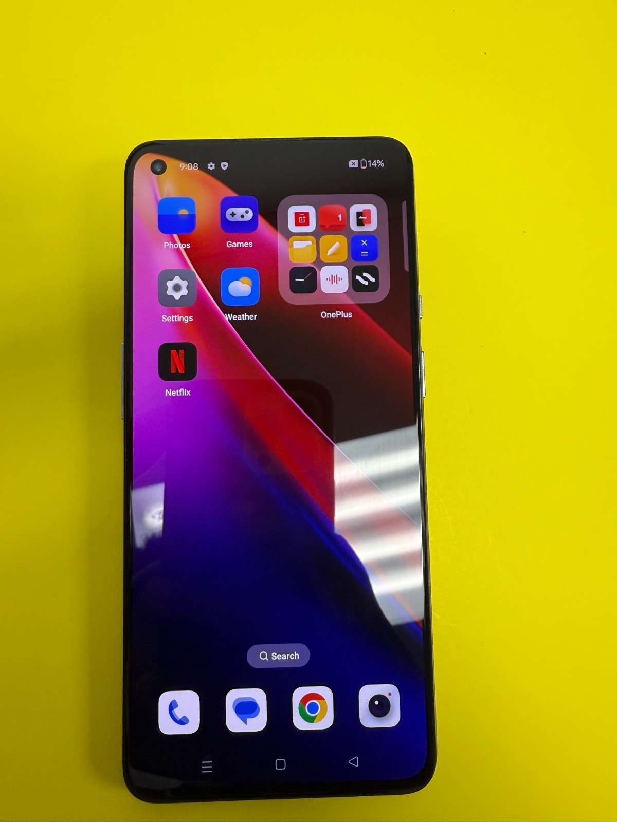OnePlus 9 5G – LE2117 – 128GB (Unlocked) Winter Mist – Good Condition