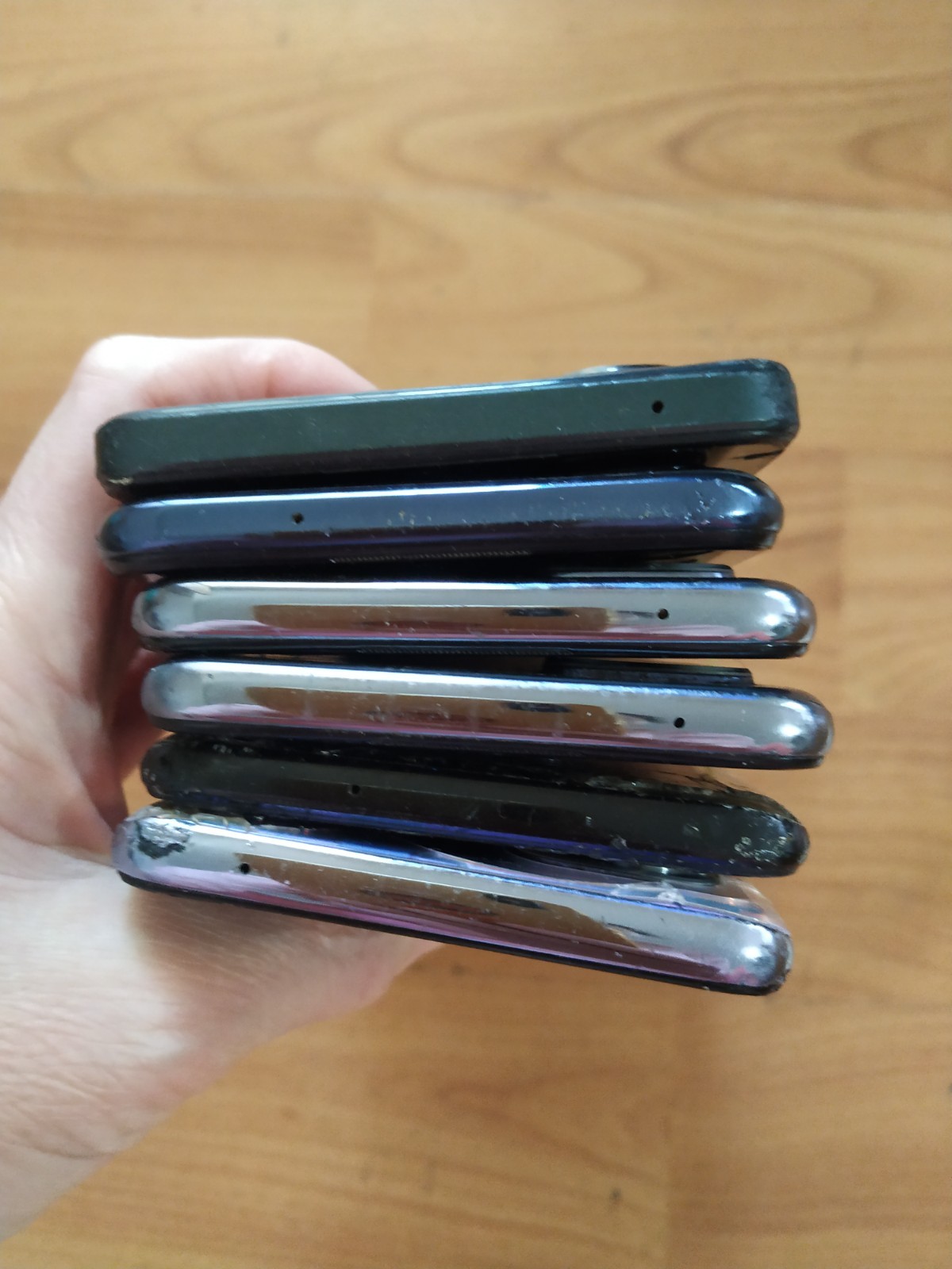 Lot of 6 Mixed model OnePlus Nord N300 5G CPH2389 and other For part