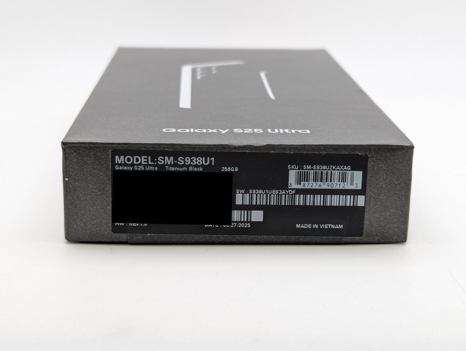 Samsung Galaxy S25 Ultra S938U1 256GB | Titanium Black | UNLOCKED – US