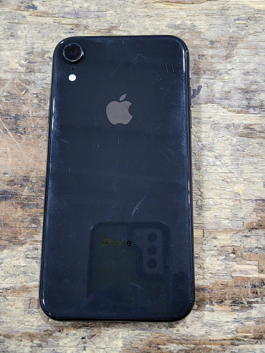 APPLE A1984 iPhone XR 128GB BLACK SEE NOTES