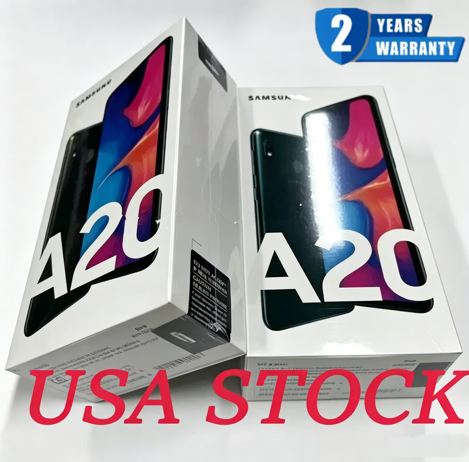 Brand New✨Samsung Galaxy A20✨SM-A205U 32GB+ 3GB Black 6.4″ Unlocked Smartphone